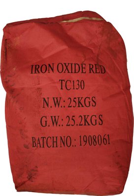 Пигмент красный железоокисный Tongchem TC130 сухой Китай 25 кг ПИГМ-7 фото