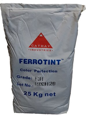 Белый пигмент FERROTINT F 31 (Диоксид титана) Cathay Pigments Group Китай сухой 25 кг ПИГМ-38 фото