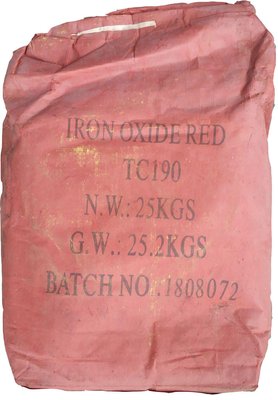 Пигмент бордовый железоокисный Tongchem TC190 сухой Китай 25 кг ПИГМ-10 фото