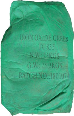 Пігмент зелений залізоокисний Tongchem TC835 сухий Китай 25 кг ПИГМ-11 фото